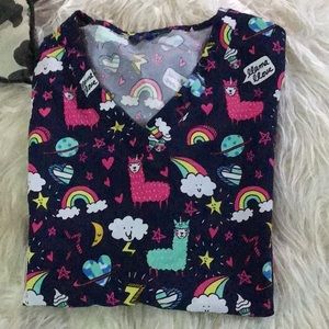 Ladies Zikit Scrub Top